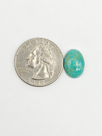 Mexican Turquoise Cabochon | Artisan Cut Gemstone