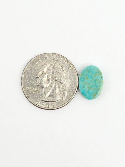 Mexican Turquoise Cabochon | Artisan Cut Gemstone