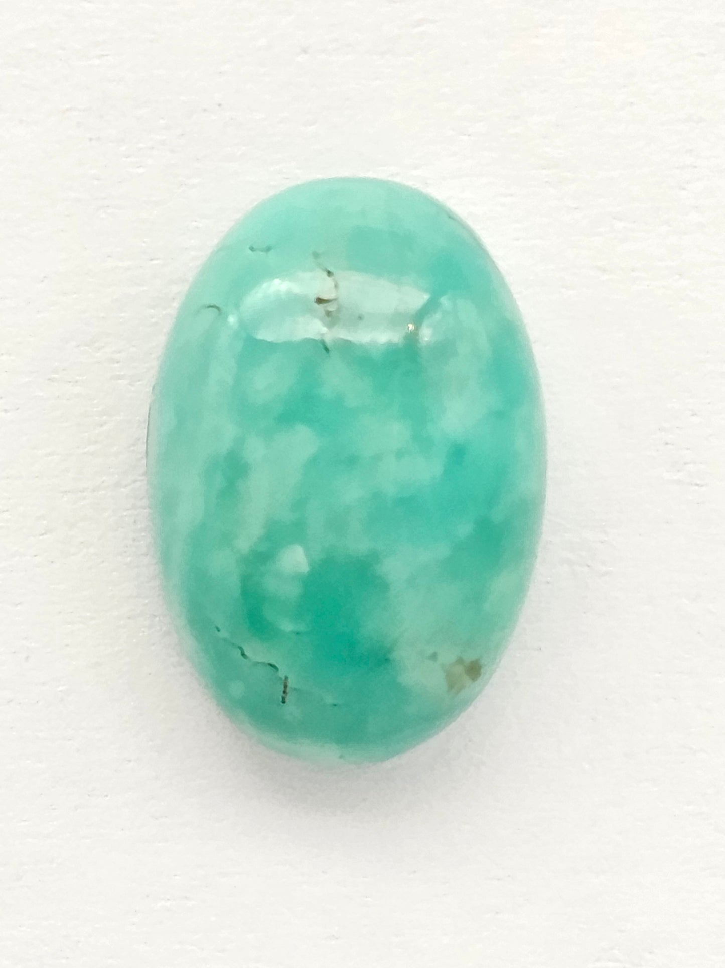 Mexican Turquoise Cabochon | Artisan Cut Gemstone