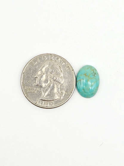 Mexican Turquoise Cabochon | Artisan Cut Gemstone