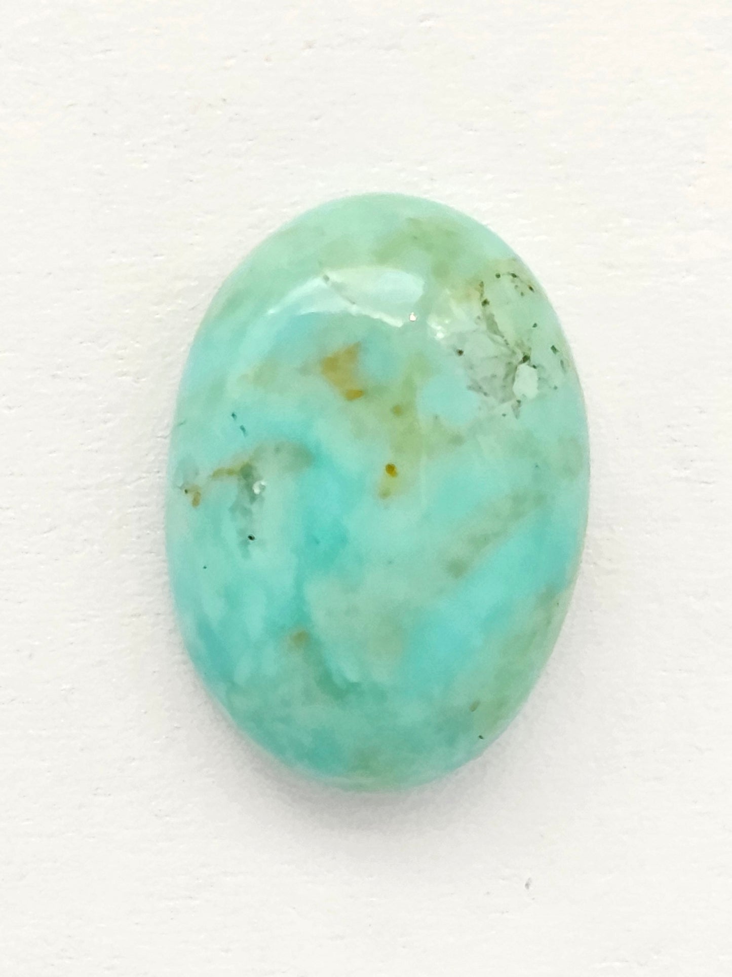 Mexican Turquoise Cabochon | Artisan Cut Gemstone