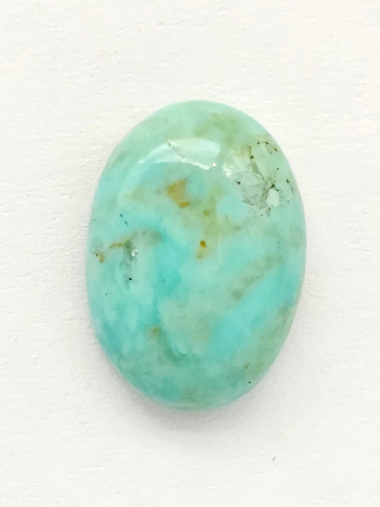 Mexican Turquoise Cabochon | Artisan Cut Gemstone