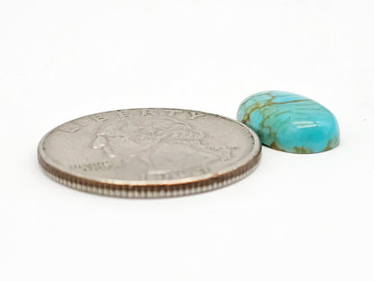 Mexican Turquoise Cabochon | Artisan Cut Gemstone
