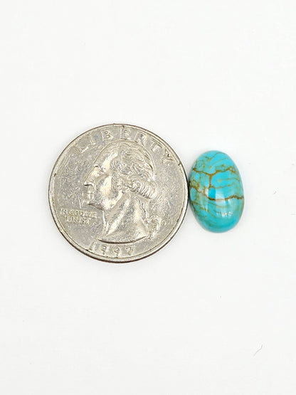 Mexican Turquoise Cabochon | Artisan Cut Gemstone