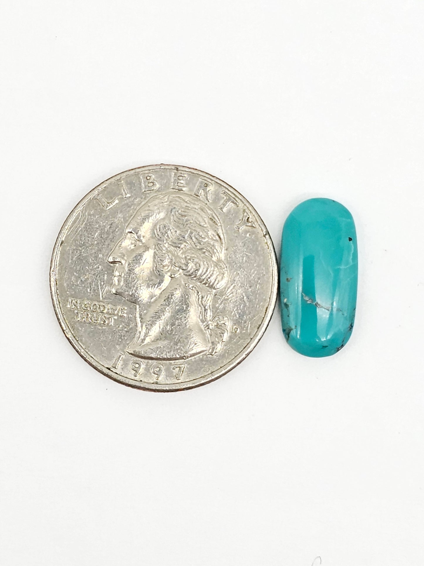 Mexican Turquoise Cabochon | Artisan Cut Gemstone