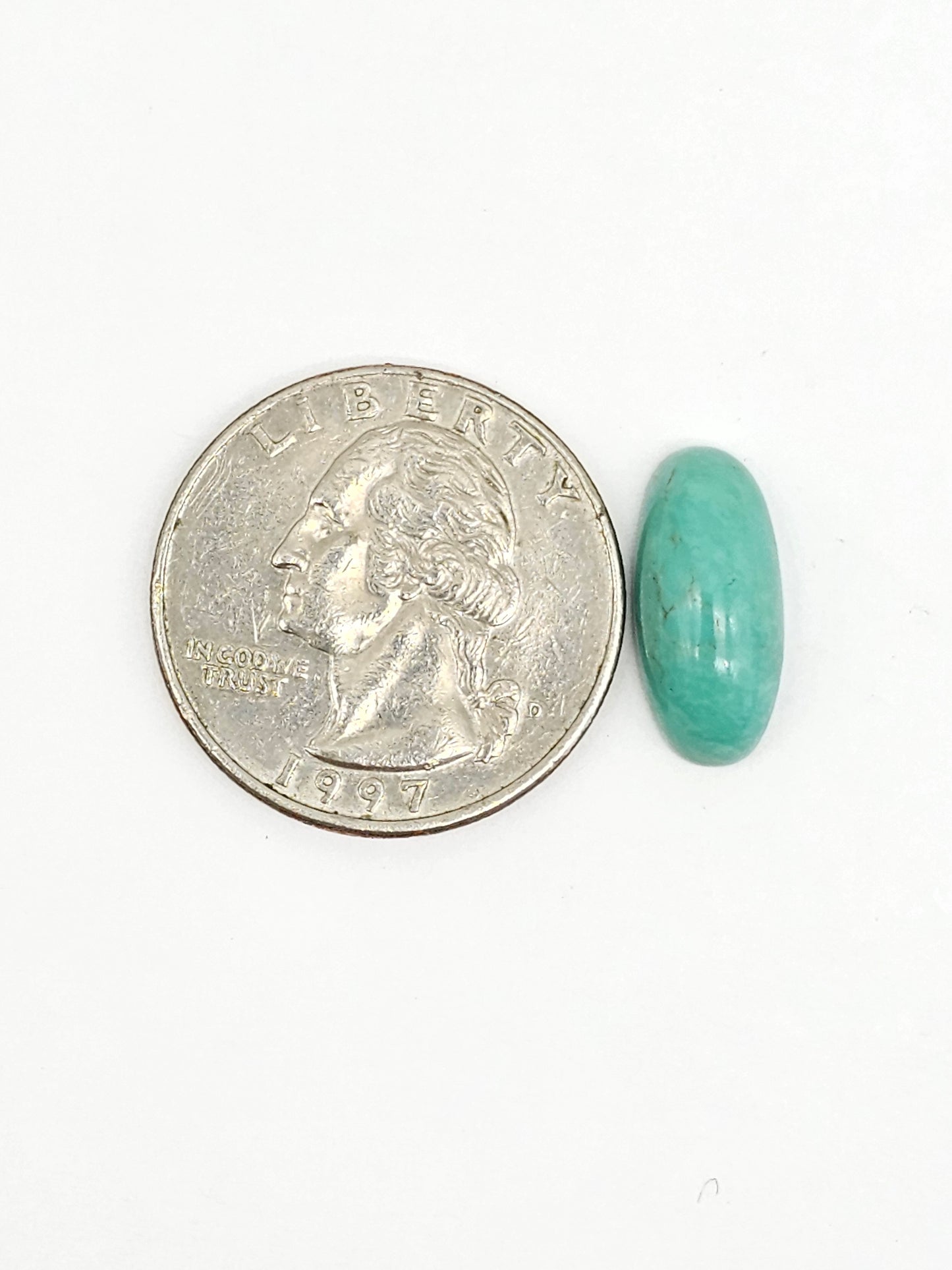 Mexican Turquoise Cabochon | Artisan Cut Gemstone