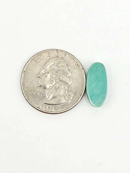 Mexican Turquoise Cabochon | Artisan Cut Gemstone