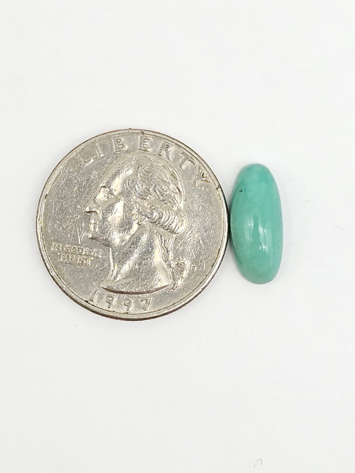 Mexican Turquoise Cabochon | Artisan Cut Gemstone