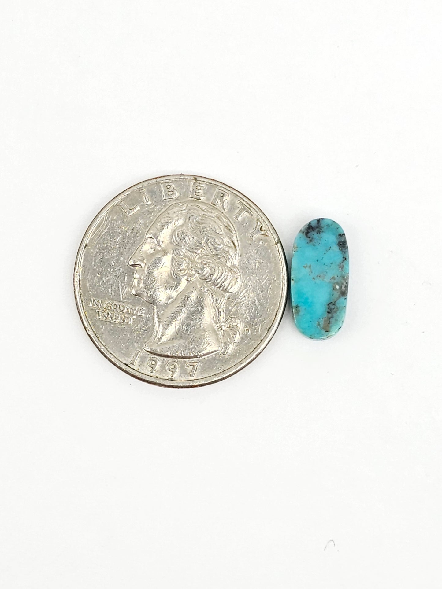 Mexican Turquoise Cabochon | Artisan Cut Gemstone
