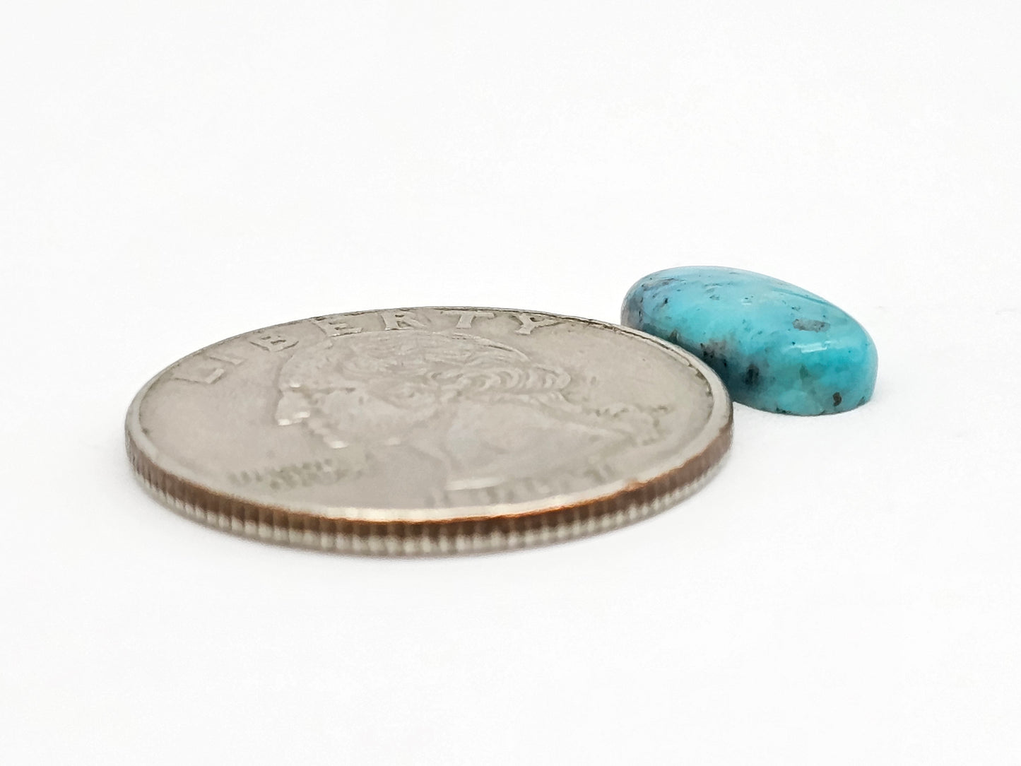 Mexican Turquoise Cabochon | Artisan Cut Gemstone