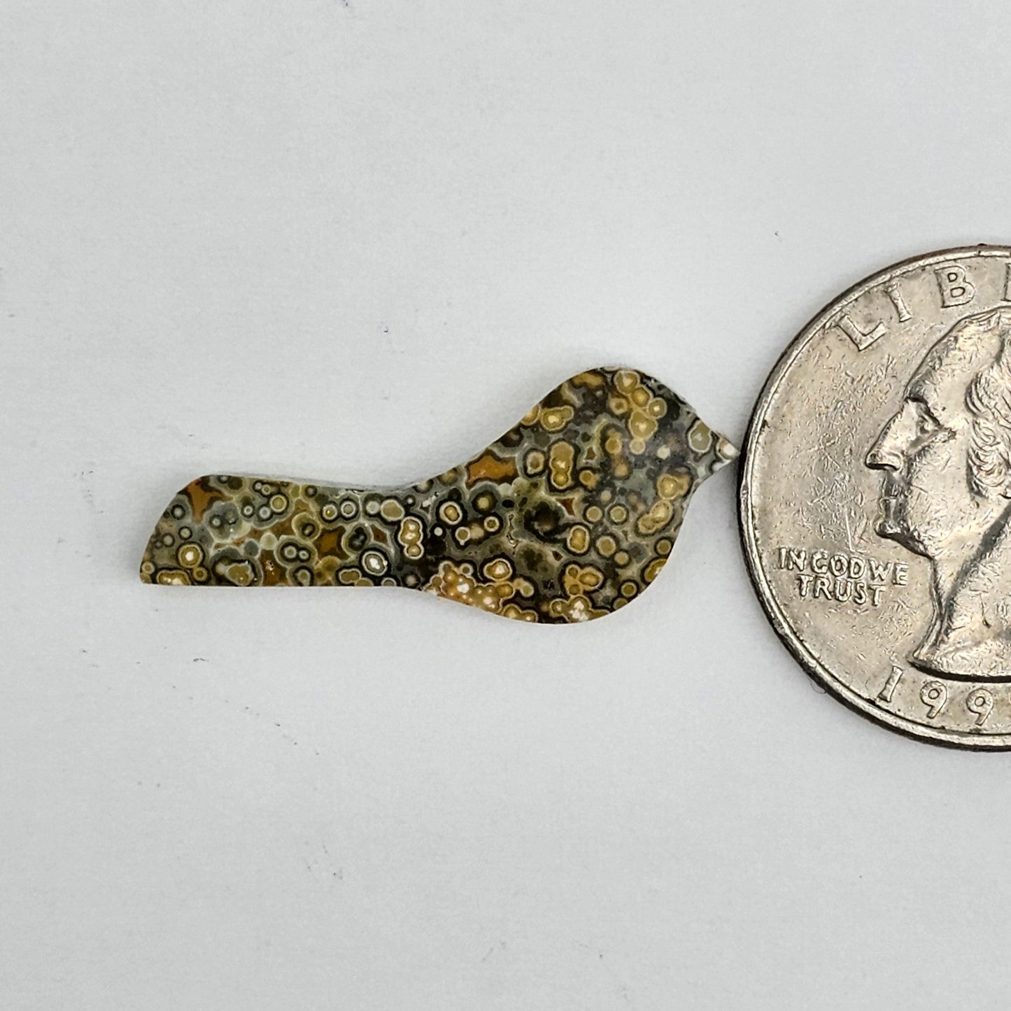 River Jasper Bird Cabochon