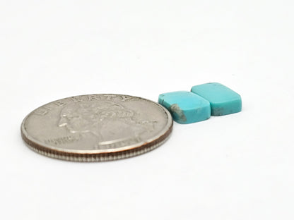 Mexican Turquoise Cabochon with Pyrite | Artisan Cut Gemstone
