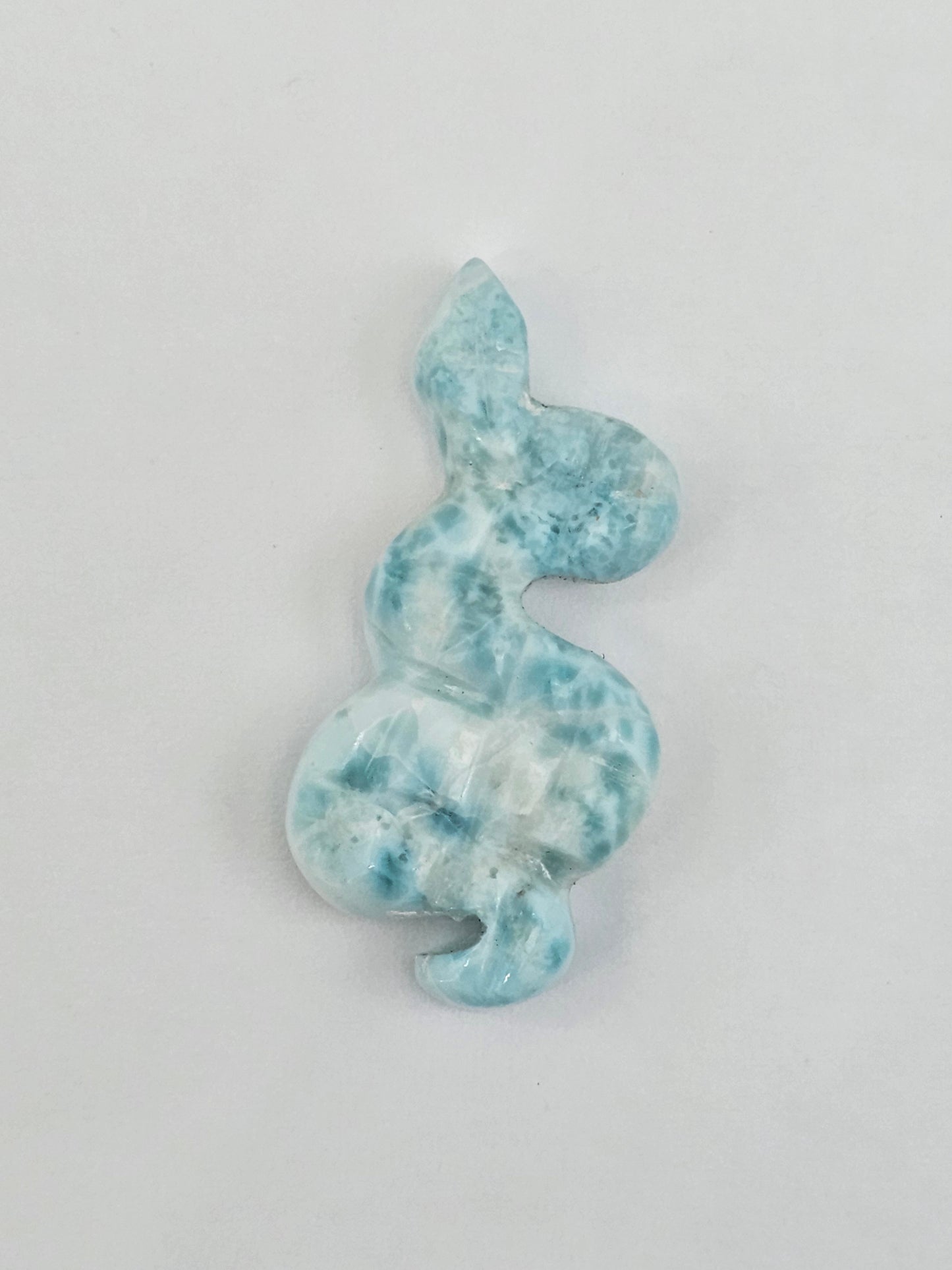 Larimar Snake Cabochon