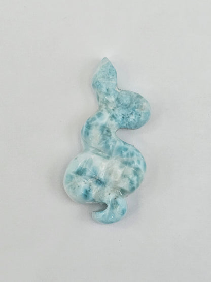 Larimar Snake Cabochon