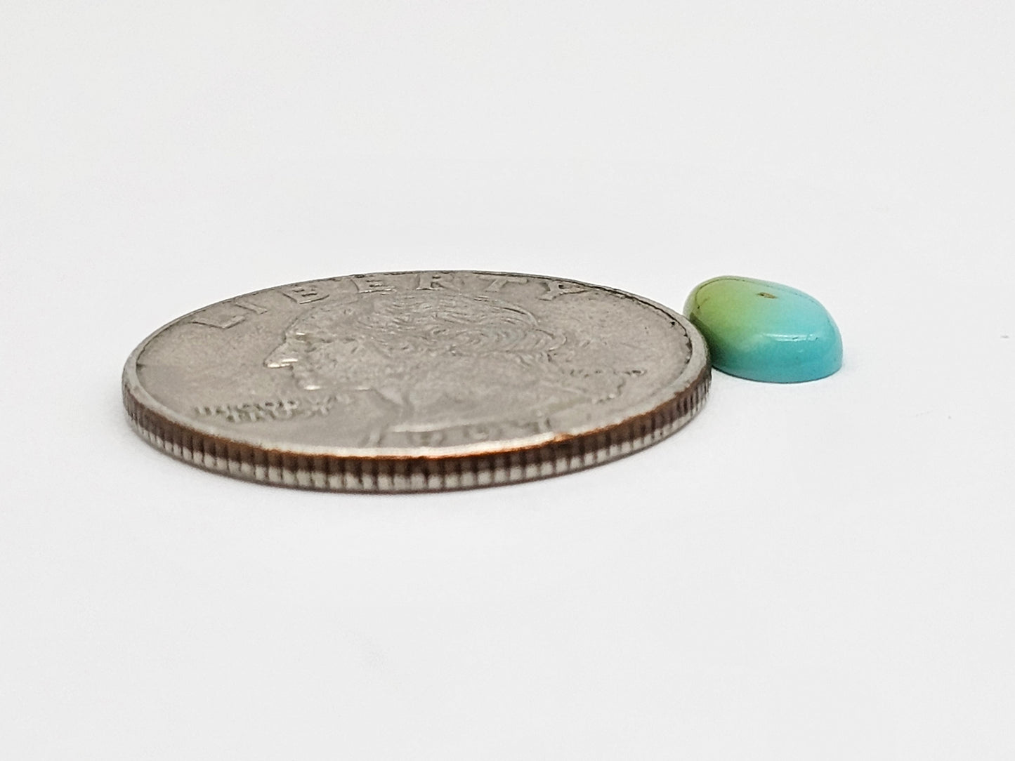 Mexican Turquoise Cabochon | Artisan Cut Gemstone