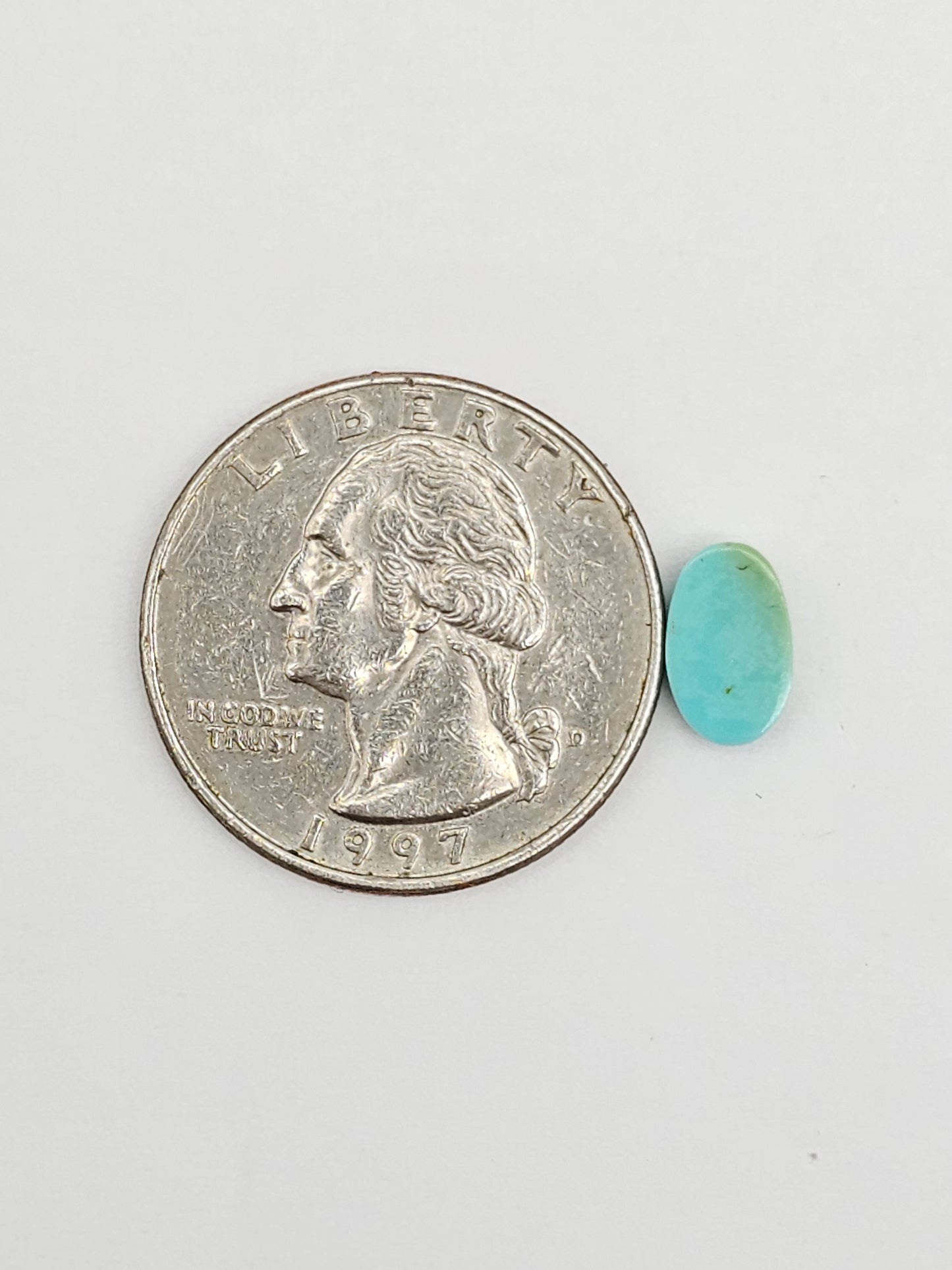 Mexican Turquoise Cabochon | Artisan Cut Gemstone