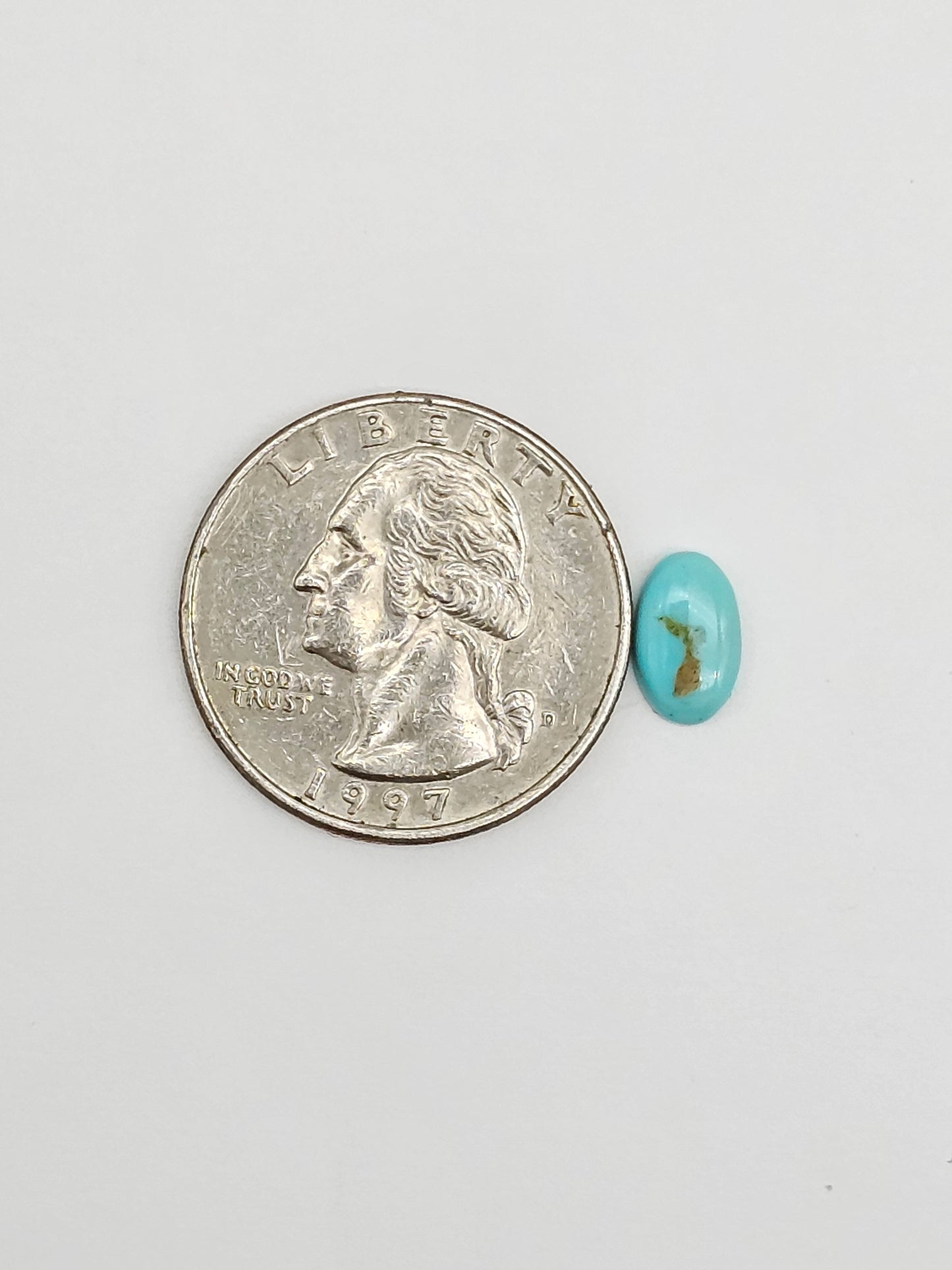 Mexican Turquoise Cabochon | Artisan Cut Gemstone