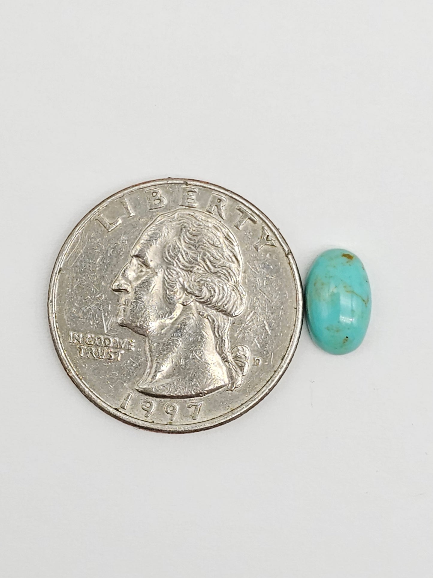 Mexican Turquoise Cabochon | Artisan Cut Gemstone