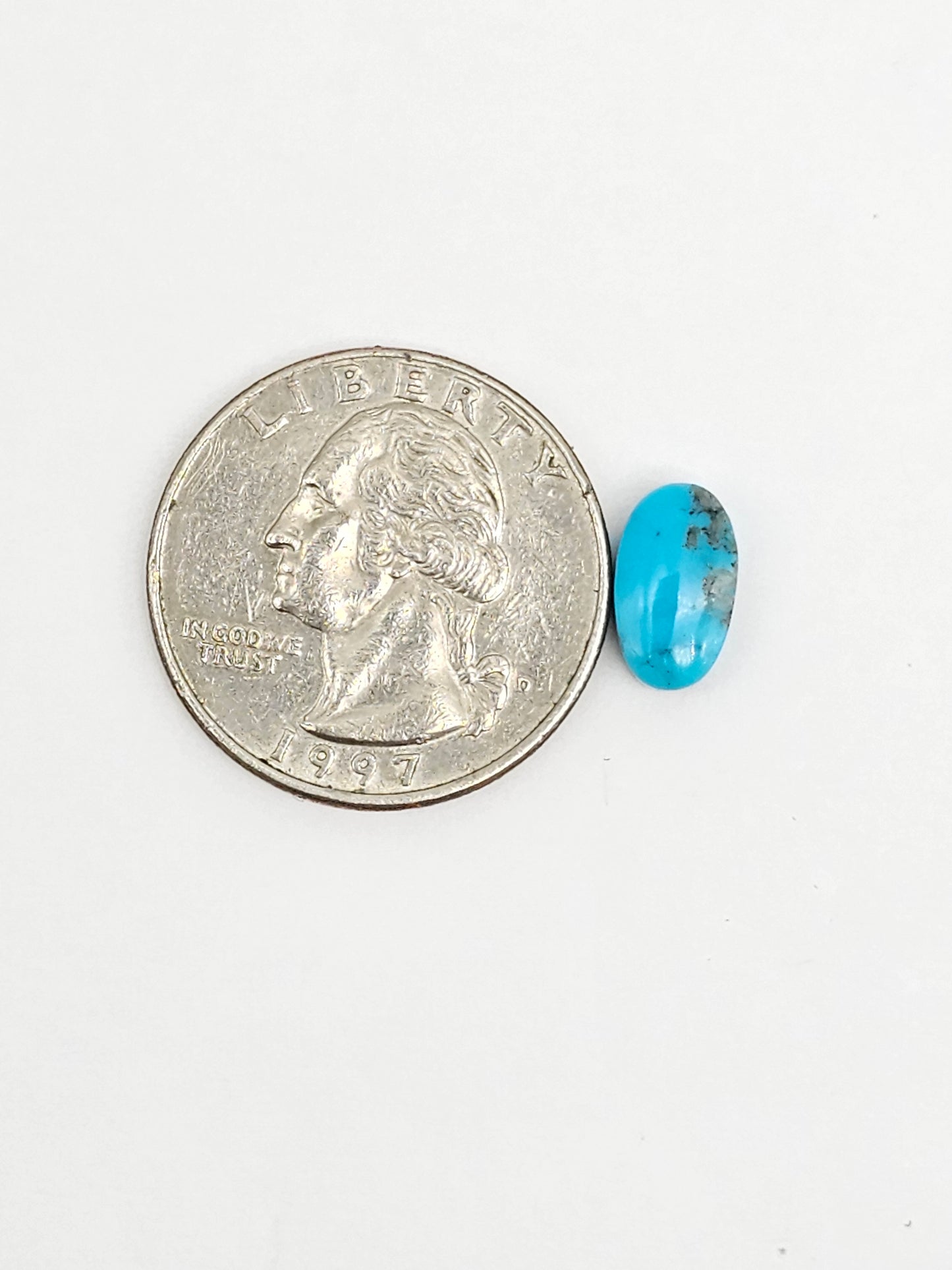 Mexican Turquoise Cabochon | Artisan Cut Gemstone