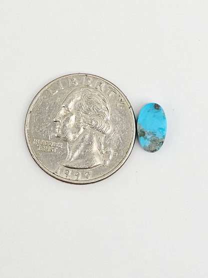 Mexican Turquoise Cabochon | Artisan Cut Gemstone