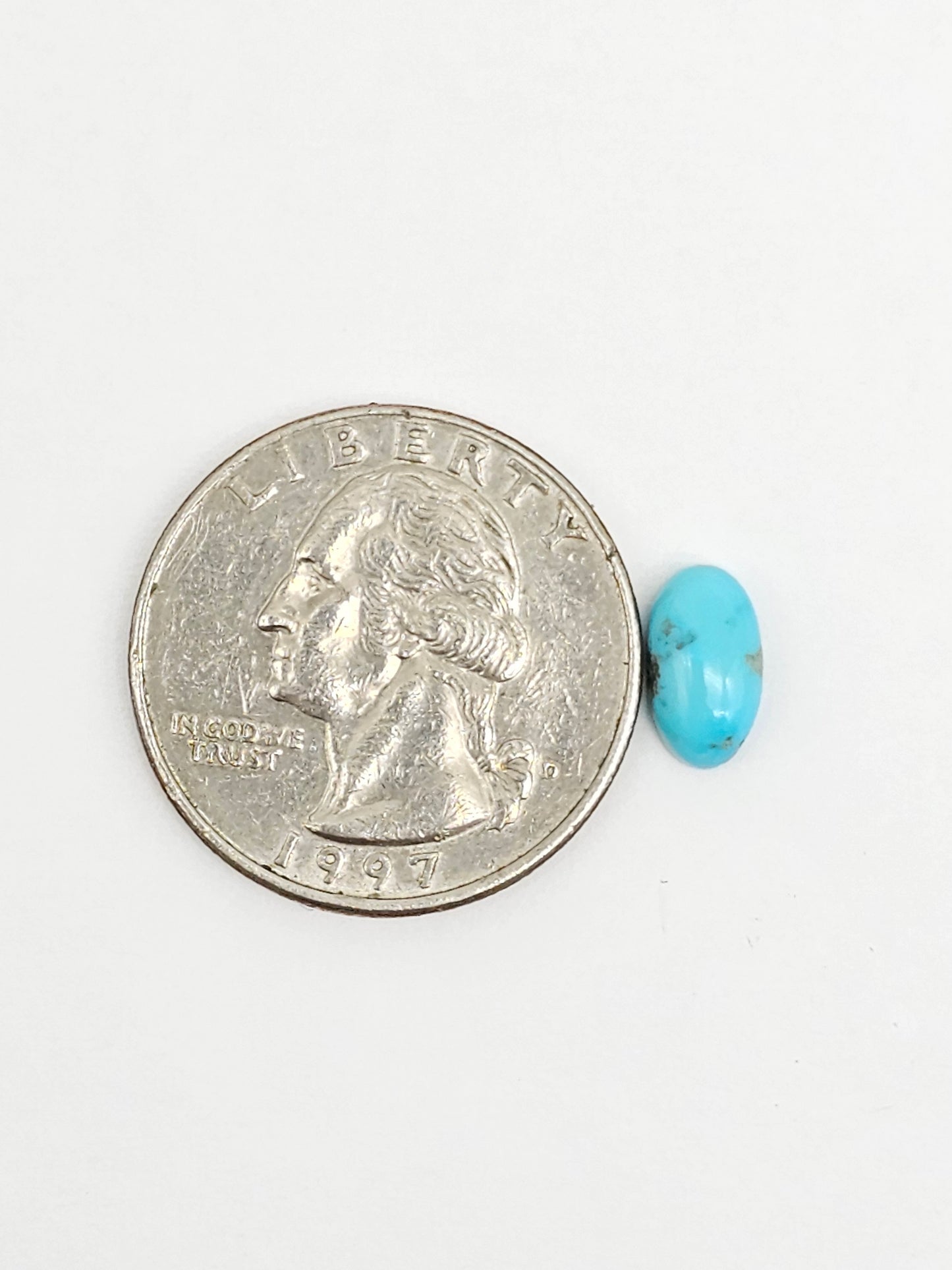 Mexican Turquoise Cabochon | Artisan Cut Gemstone