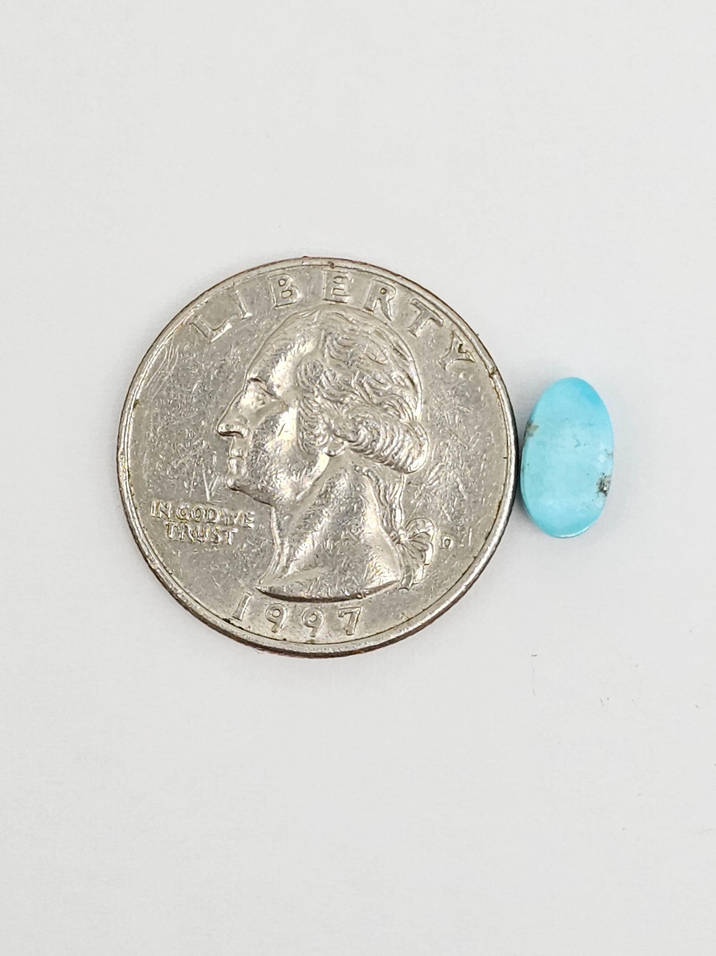 Mexican Turquoise Cabochon | Artisan Cut Gemstone