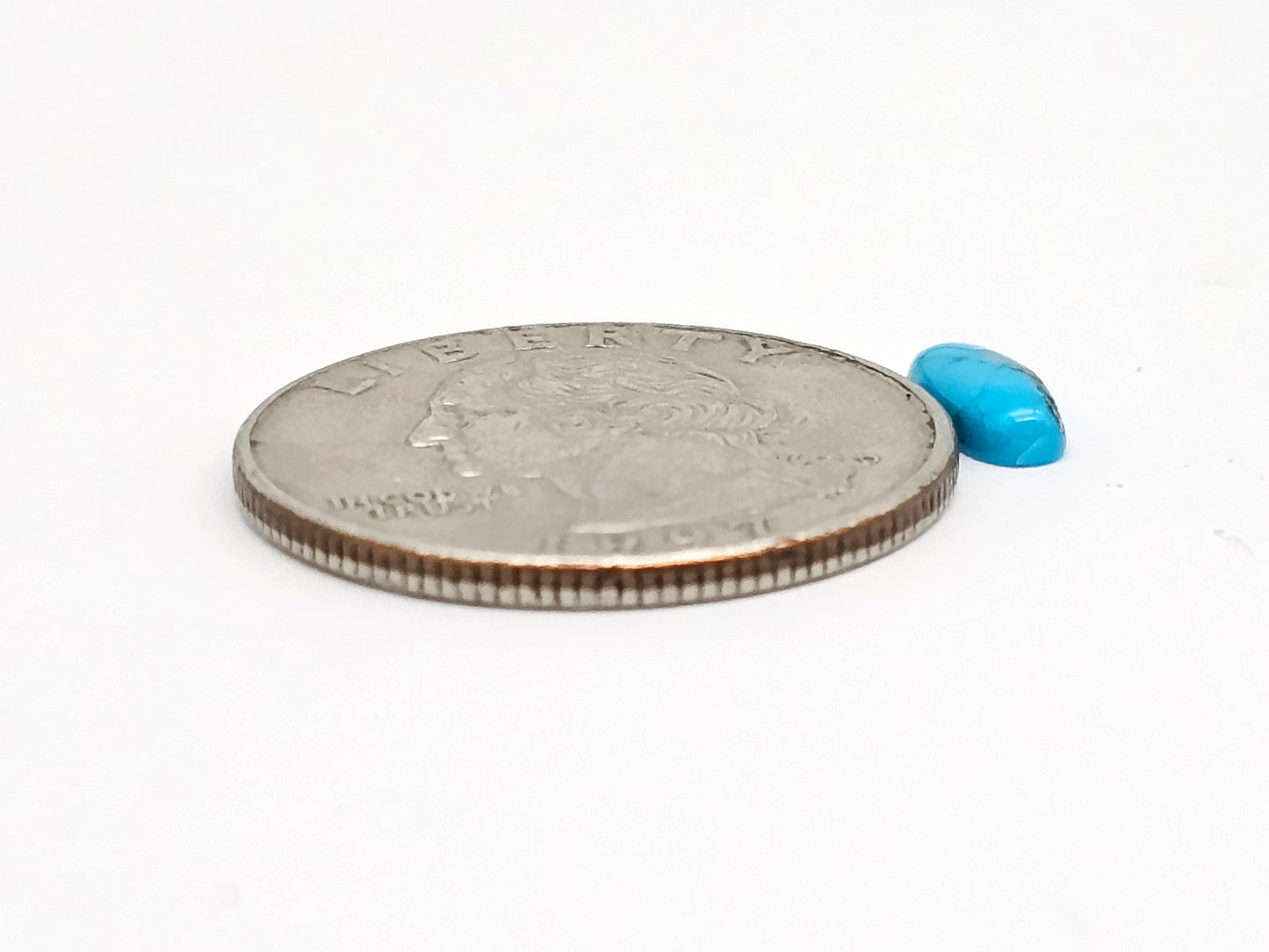 Mexican Turquoise Cabochon | Artisan Cut Gemstone