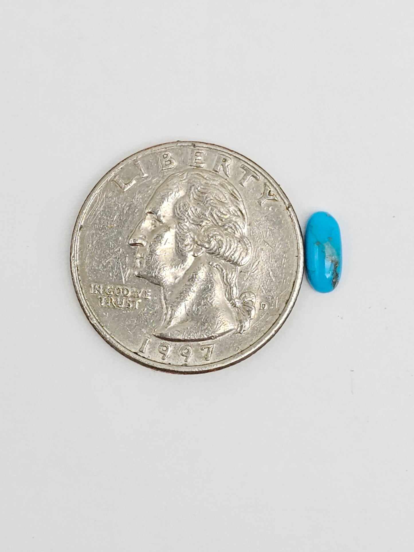 Mexican Turquoise Cabochon | Artisan Cut Gemstone