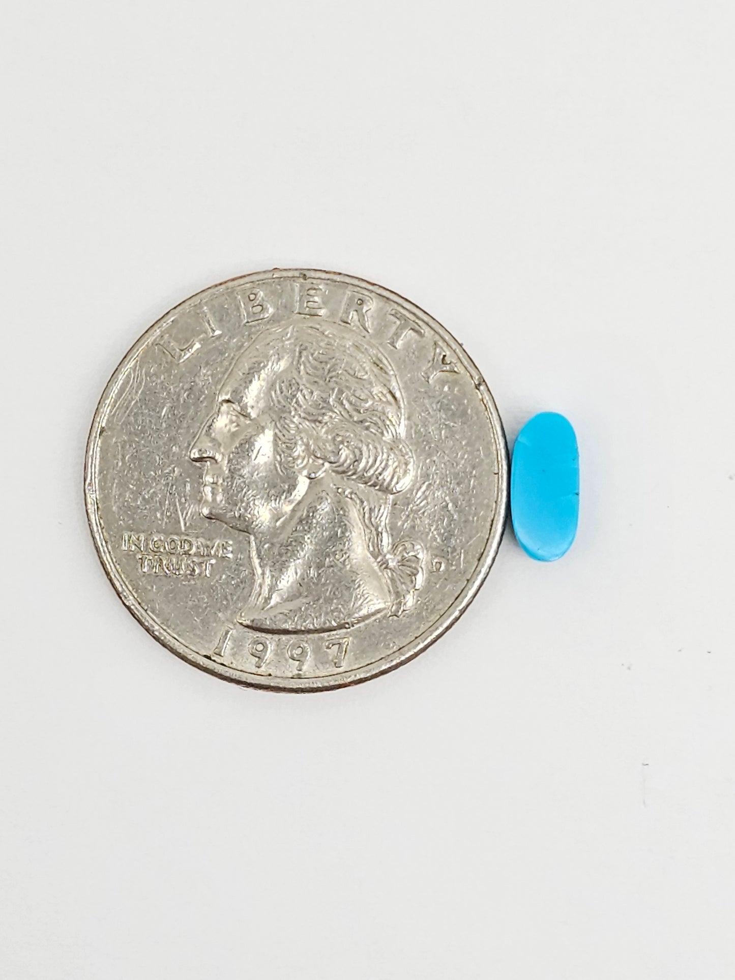 Mexican Turquoise Cabochon | Artisan Cut Gemstone