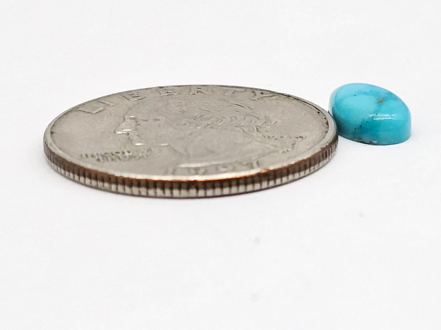 Mexican Turquoise Cabochon | Artisan Cut Gemstone
