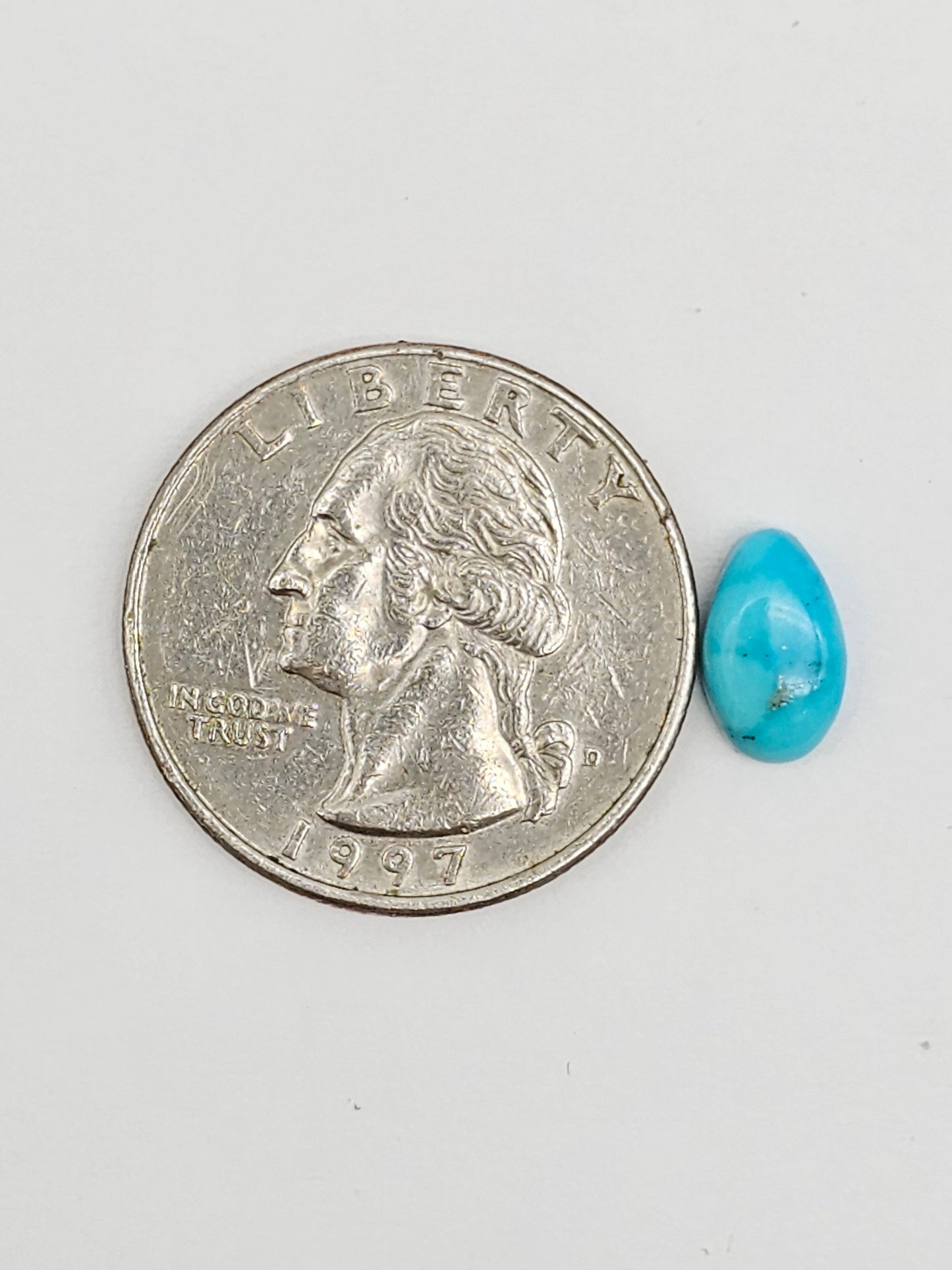 Mexican Turquoise Cabochon | Artisan Cut Gemstone