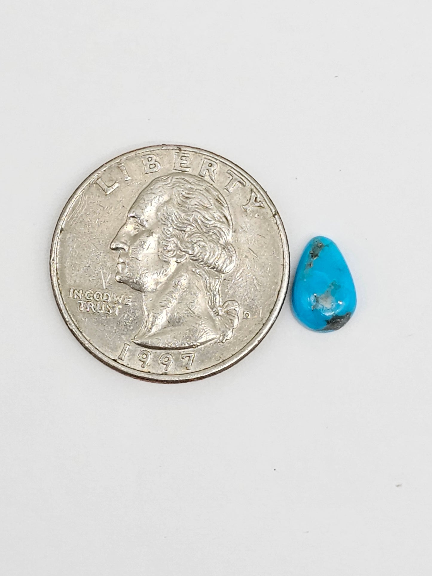 Mexican Turquoise Cabochon | Artisan Cut Gemstone