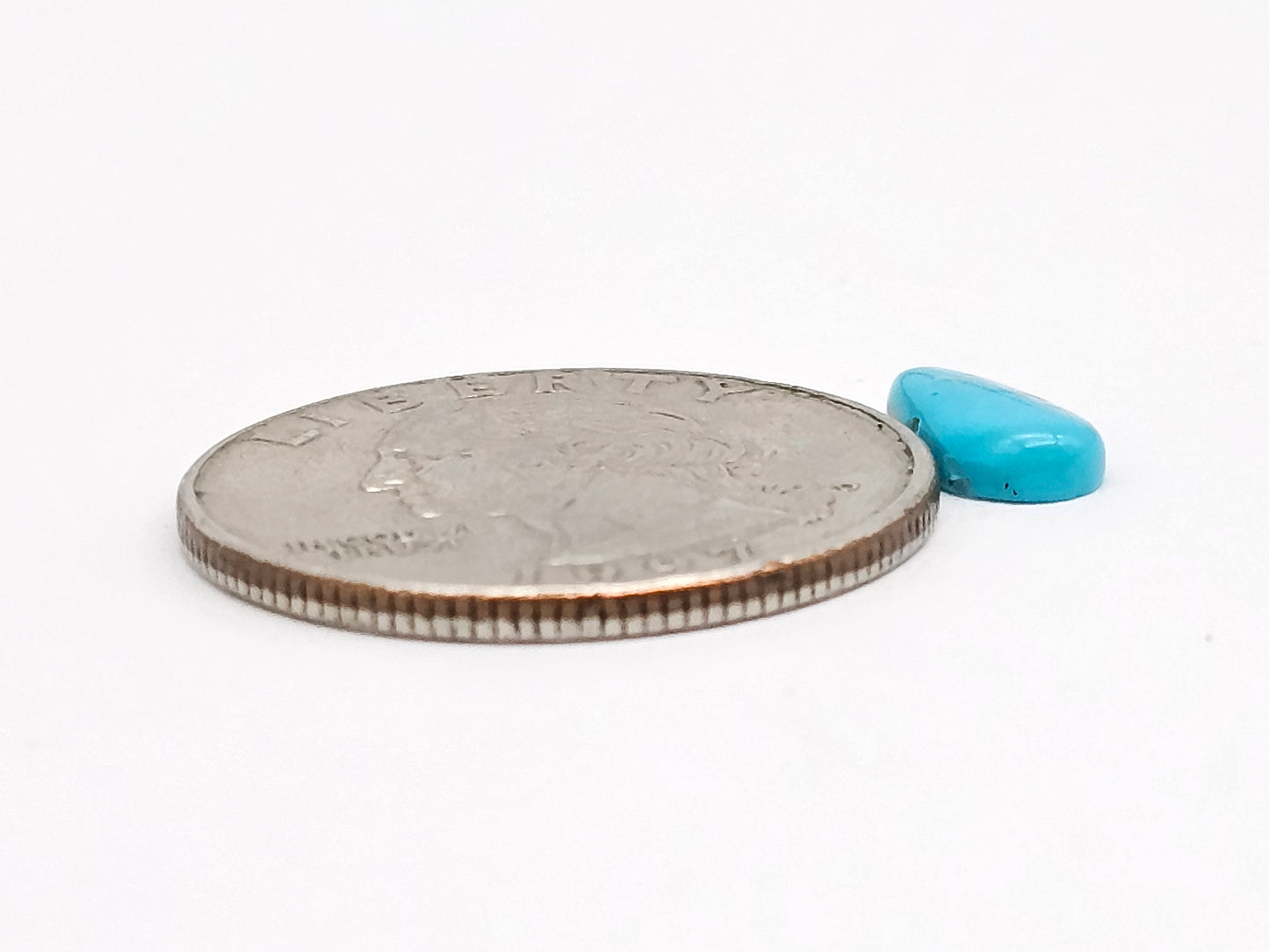 Mexican Turquoise Cabochon | Artisan Cut Gemstone