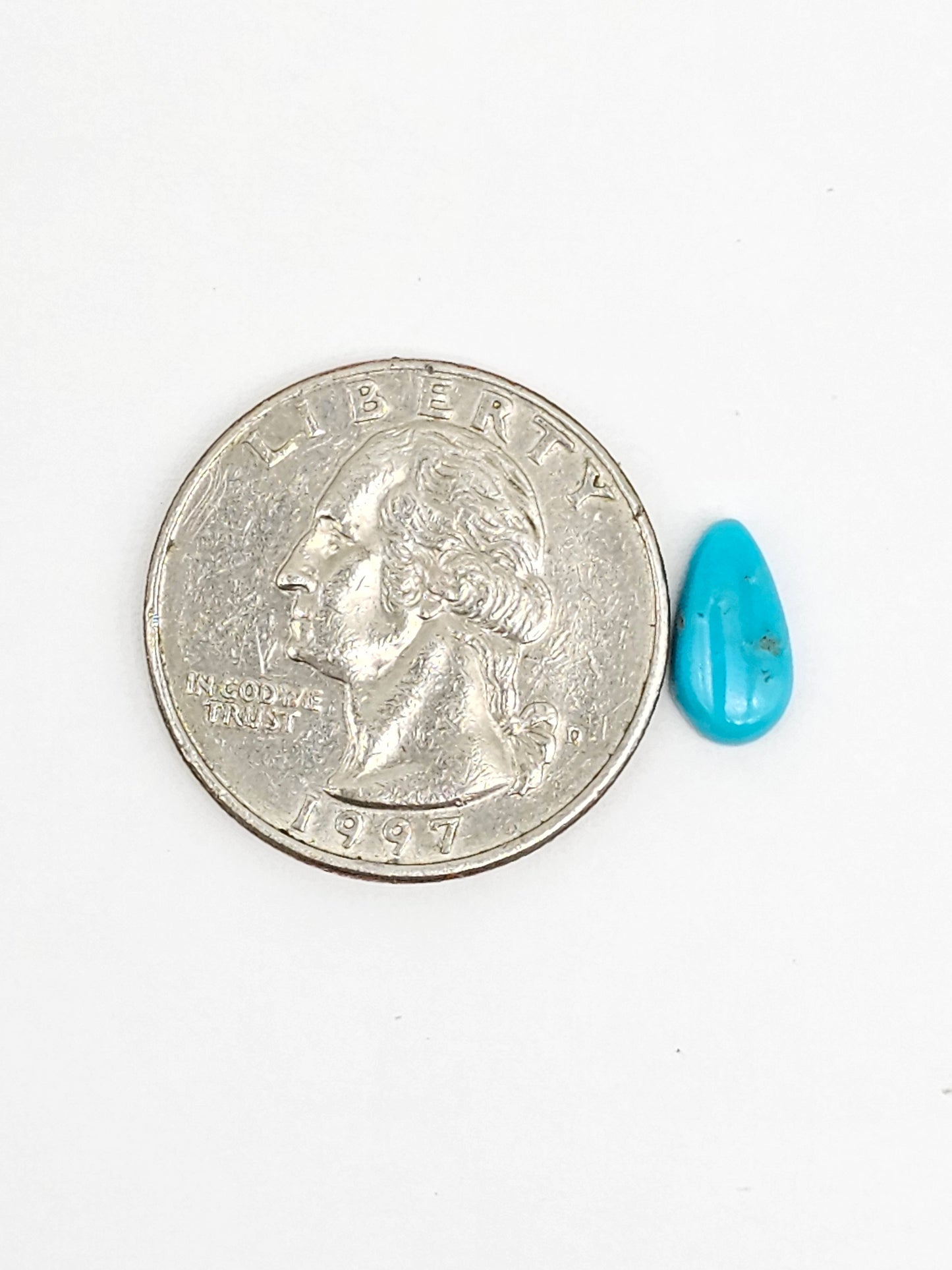 Mexican Turquoise Cabochon | Artisan Cut Gemstone