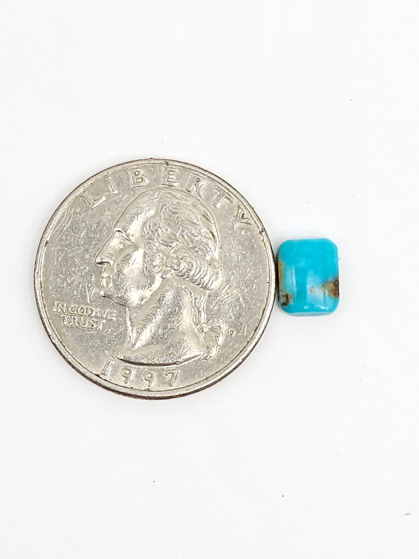 Mexican Turquoise Cabochon | Artisan Cut Gemstone