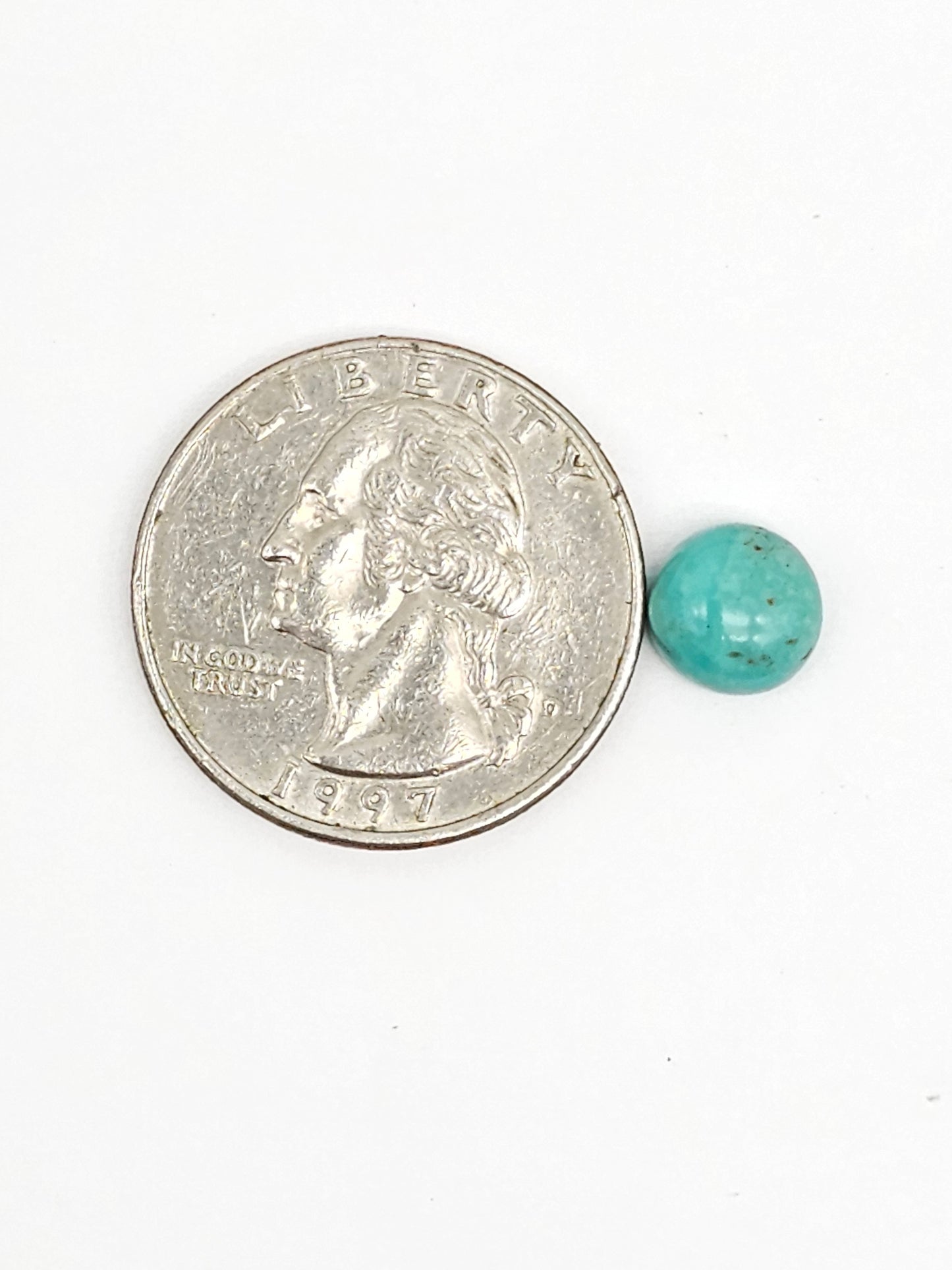 Mexican Turquoise Cabochon | Artisan Cut Gemstone
