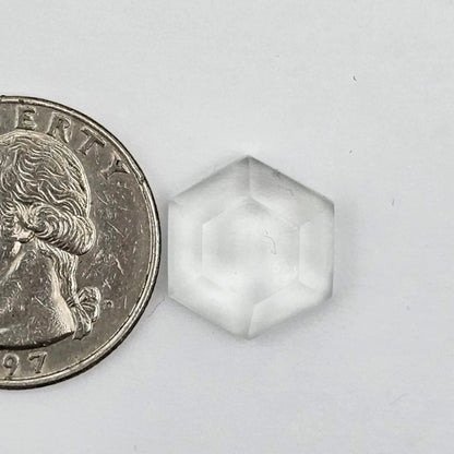 Quartz Geometric cabochon