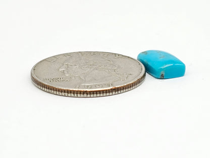 Mexican Turquoise Cabochon with Pyrite | Artisan Cut Gemstone