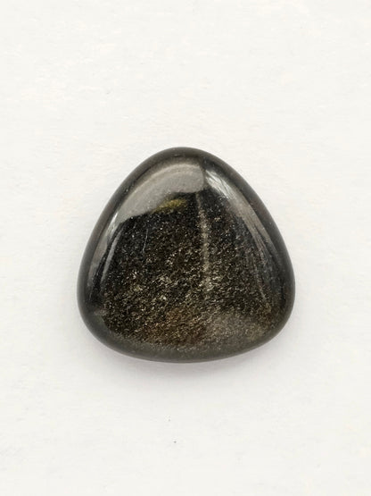 Obsidian Large Triangle Cabochon