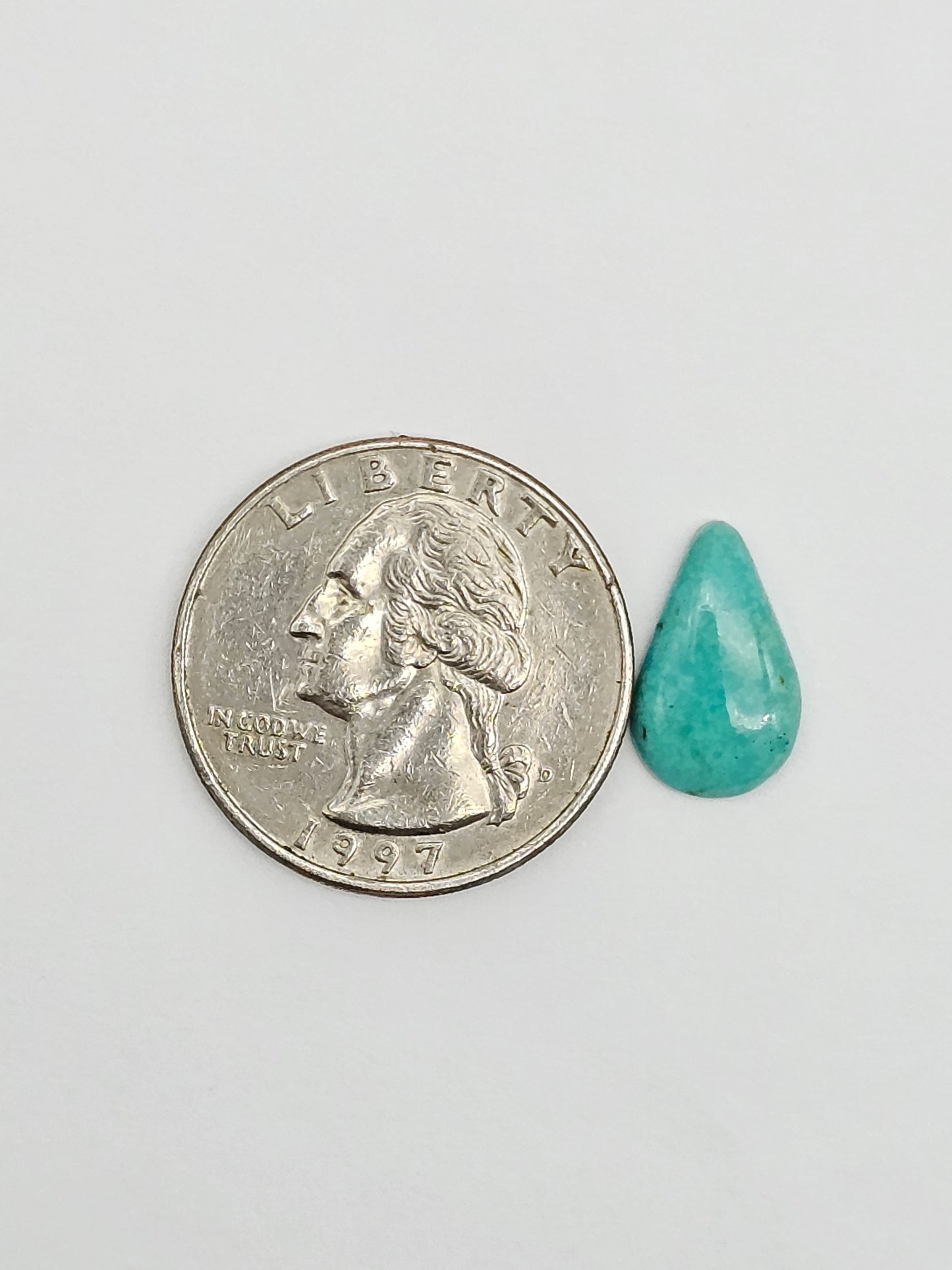 Mexican Turquoise Cabochon | Artisan Cut Gemstone