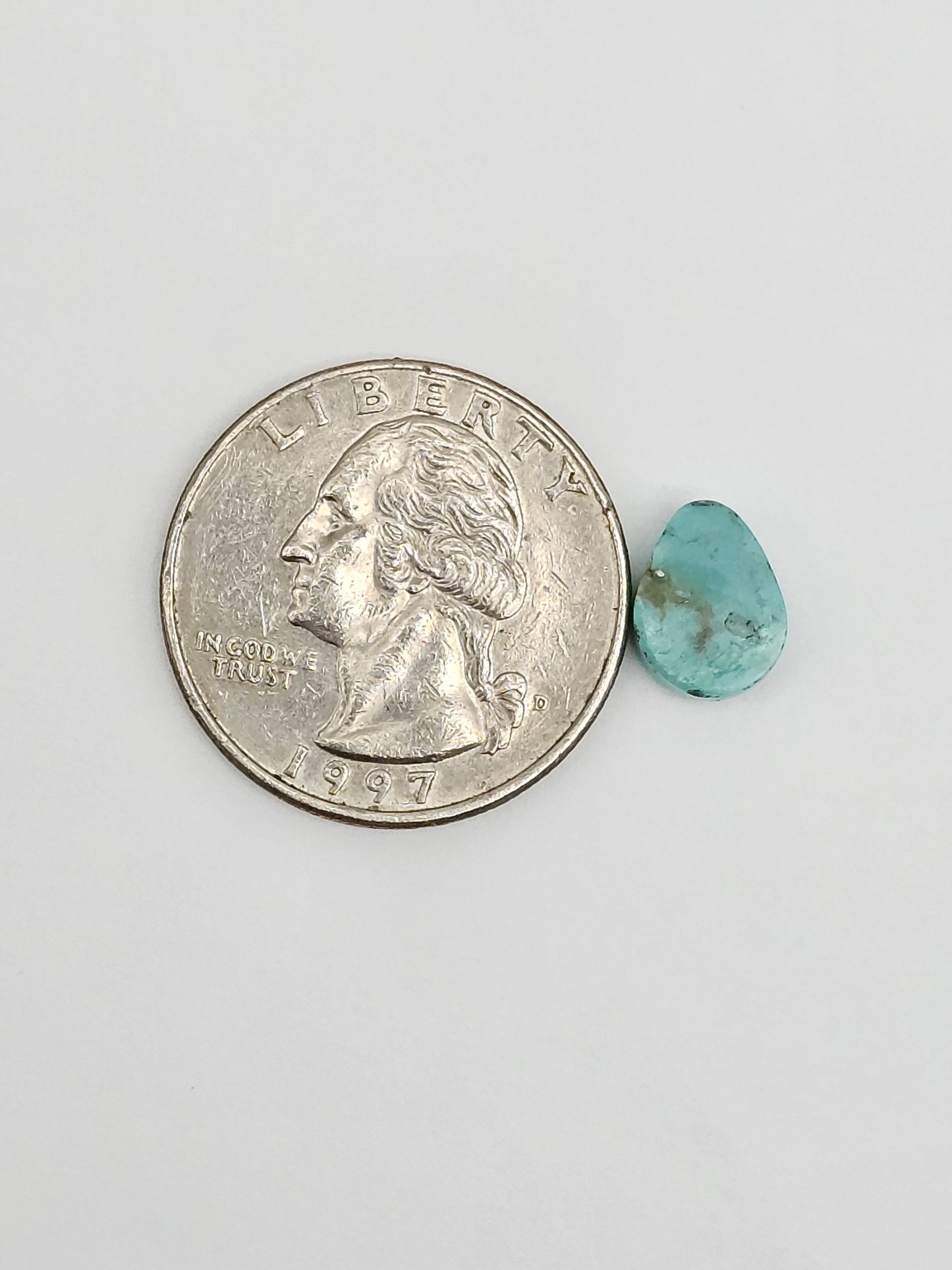 Mexican Turquoise Cabochon | Artisan Cut Gemstone