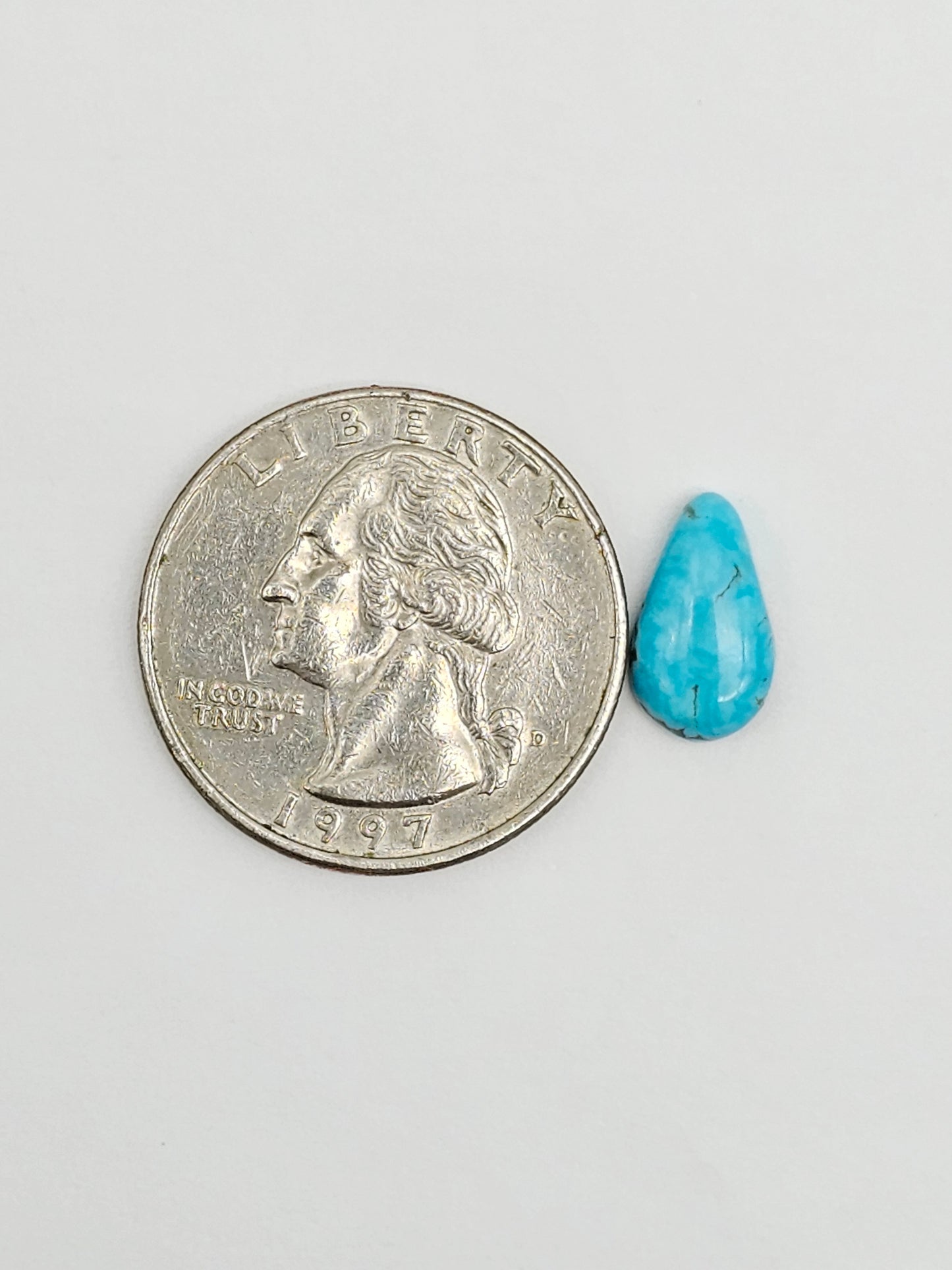 Mexican Turquoise Cabochon | Artisan Cut Gemstone