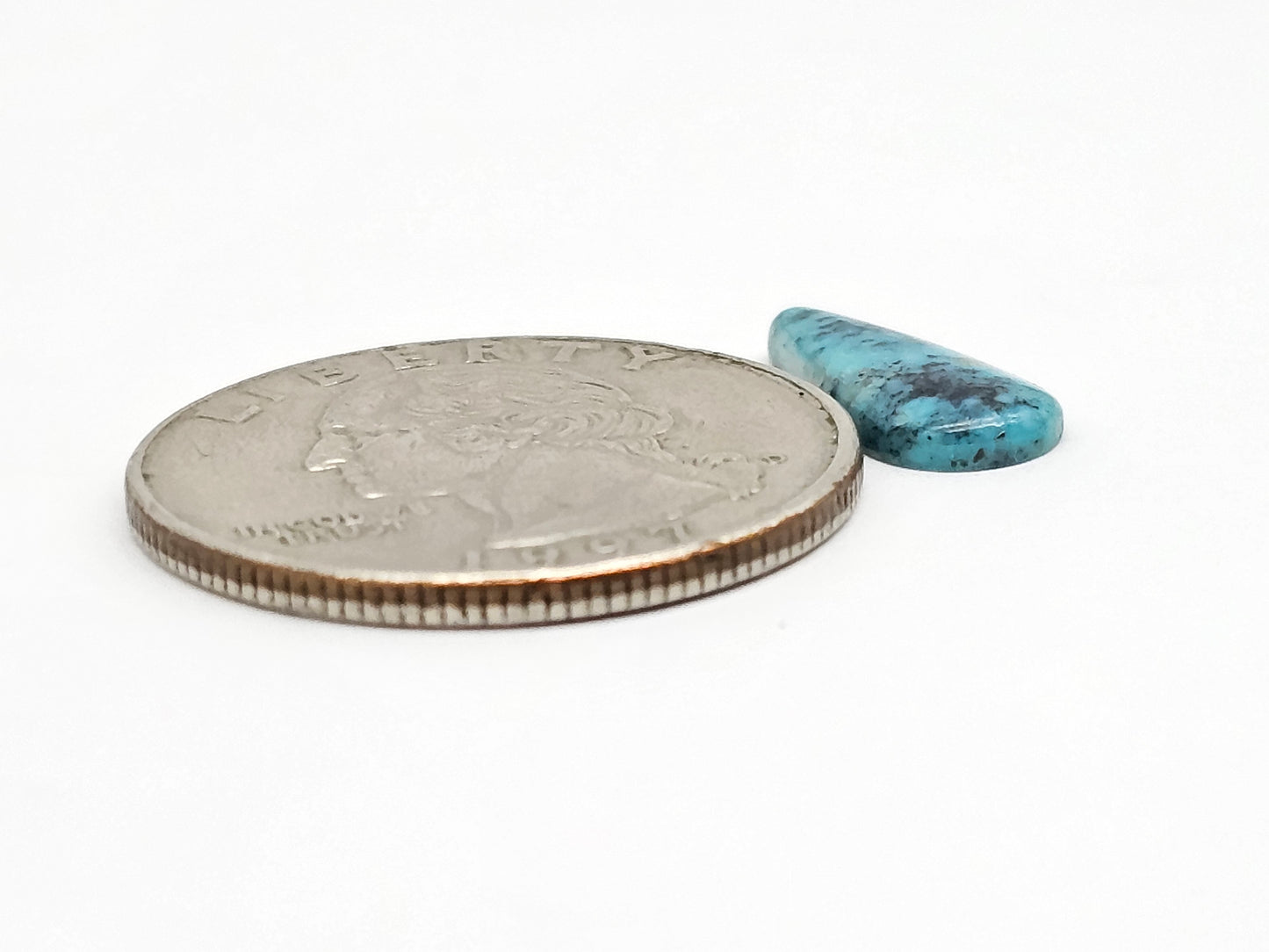 Mexican Turquoise Cabochon | Artisan Cut Gemstone