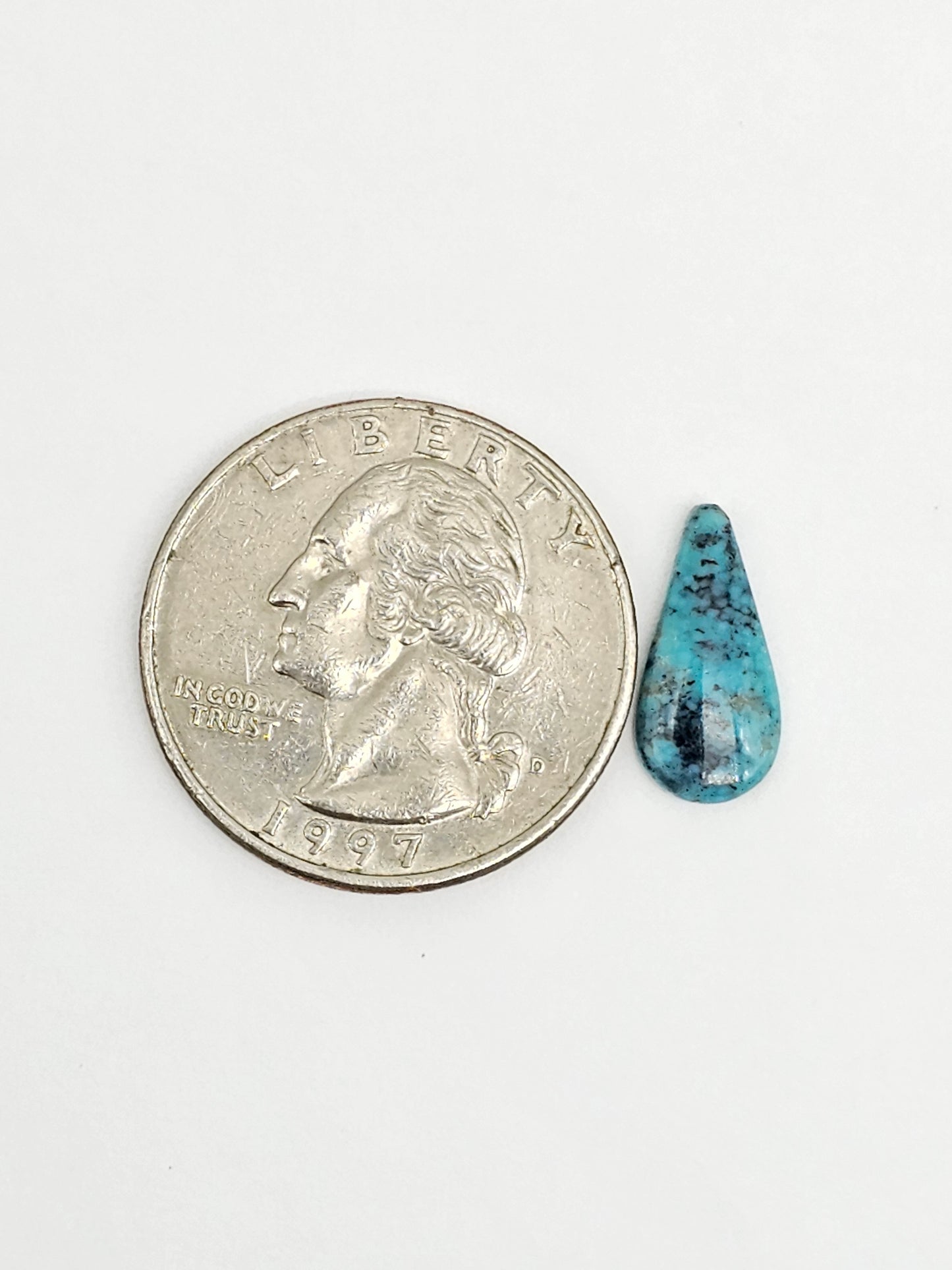 Mexican Turquoise Cabochon | Artisan Cut Gemstone