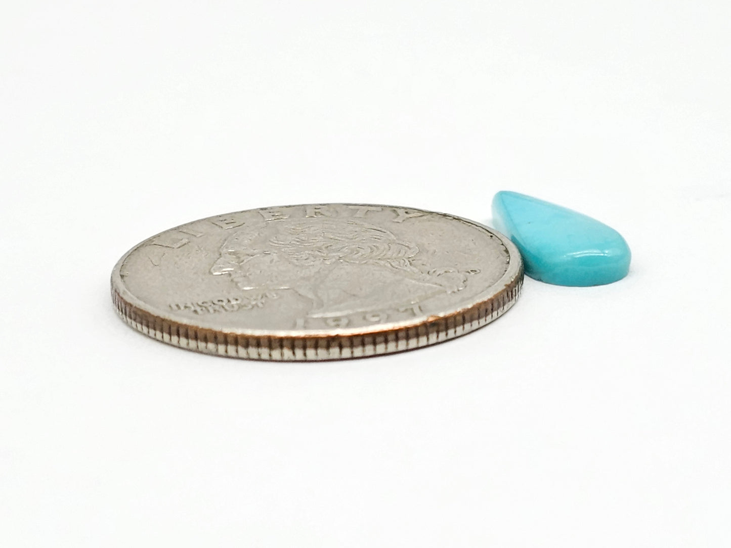 Mexican Turquoise Cabochon | Artisan Cut Gemstone