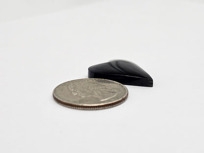 Obsidian Heart Cabochon