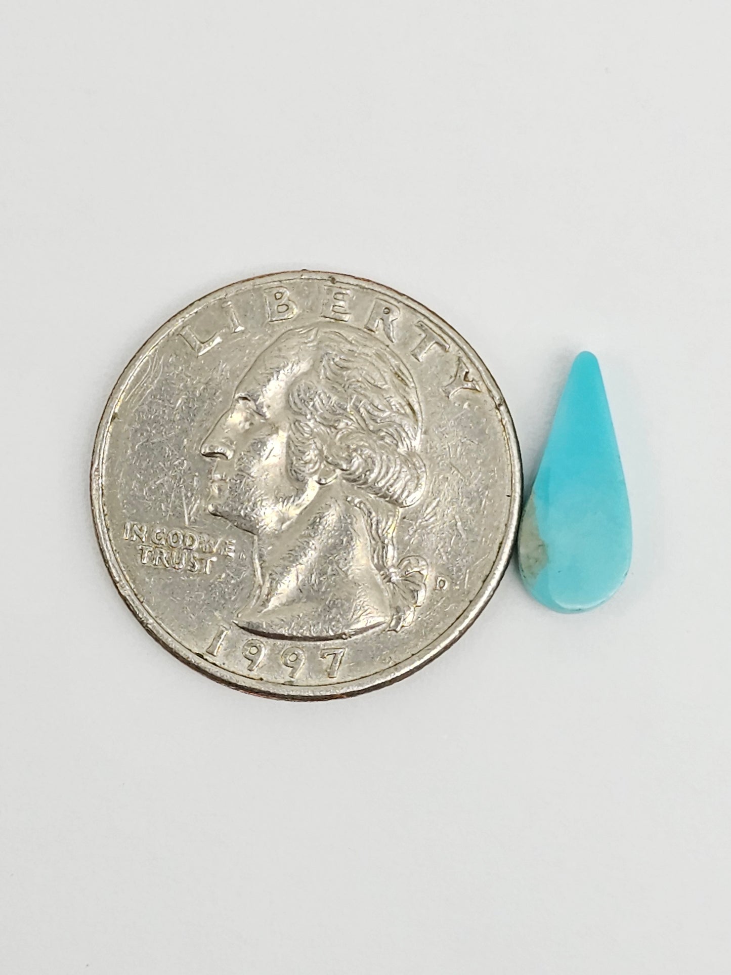 Mexican Turquoise Cabochon | Artisan Cut Gemstone