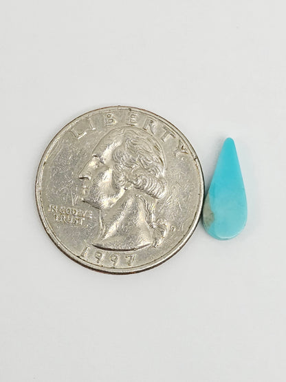 Mexican Turquoise Cabochon | Artisan Cut Gemstone