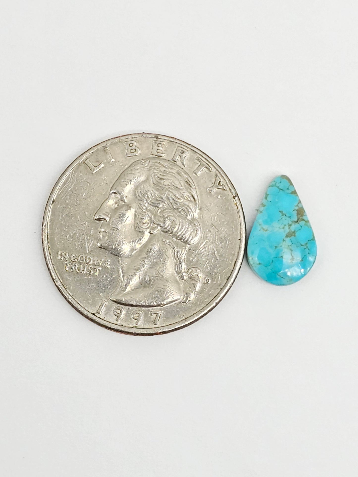 Mexican Turquoise Cabochon | Artisan Cut Gemstone