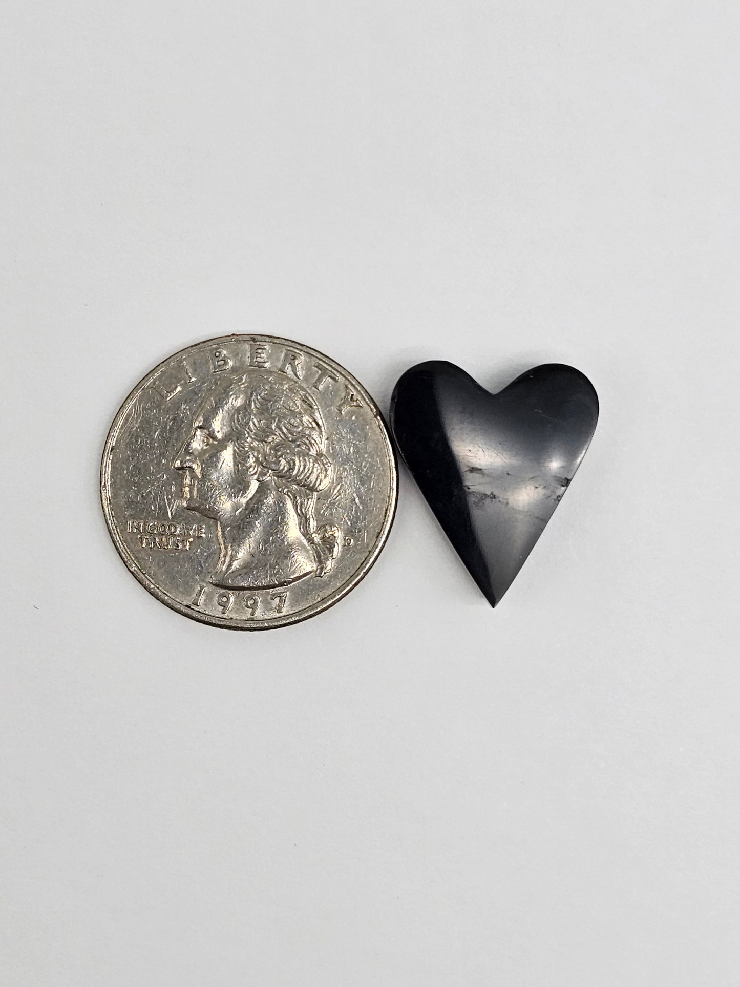 Obsidian Heart Cabochon